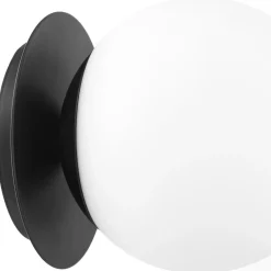 Modern Milky Globe Bath Sconce