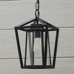 Modern Obelisk Outdoor Pendant - Small