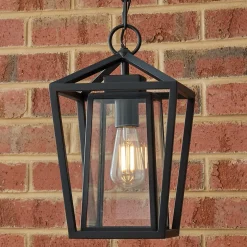 Modern Obelisk Outdoor Pendant - Small