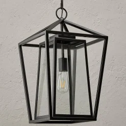 Modern Obelisk Outdoor Pendant - Large
