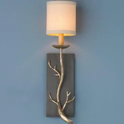 Modern Twisted Twig Sconce