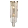 Molten Glass Paneled Sconce