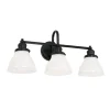 Montpelier Vanity Light - 3 Light - Milk