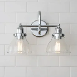 Montpelier Vanity Light - 2 Light - Clear