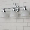 Montpelier Vanity Light - 3 Light - Milk