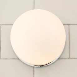 Mounted Globe Ring Bath Sconce - 1 Light