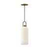Namily Pendant - Opal Glass
