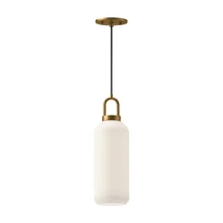 Namily Pendant - Opal Glass