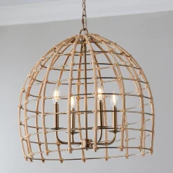 Natural Rowan Lantern