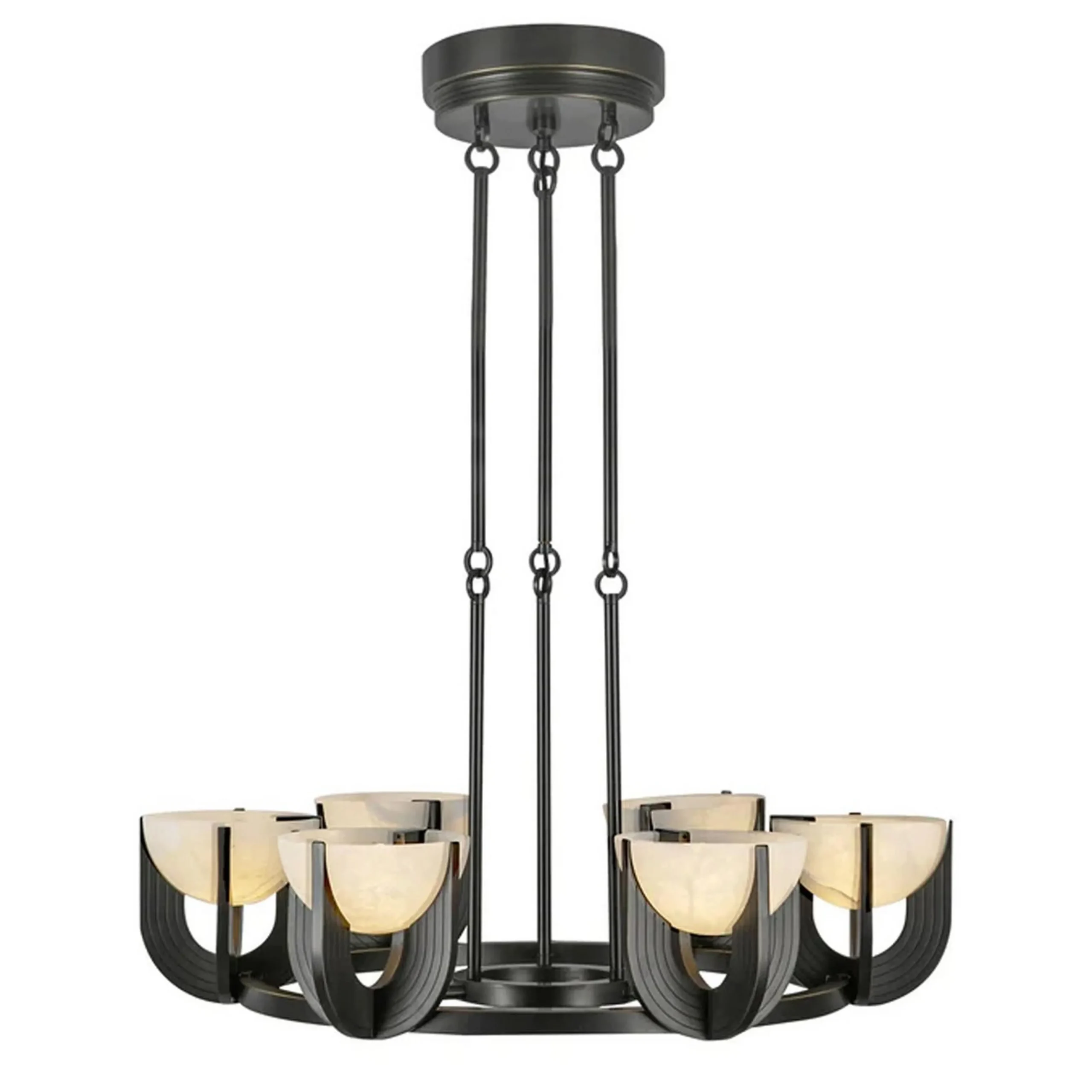Nete Alabaster LED Chandelier - Large