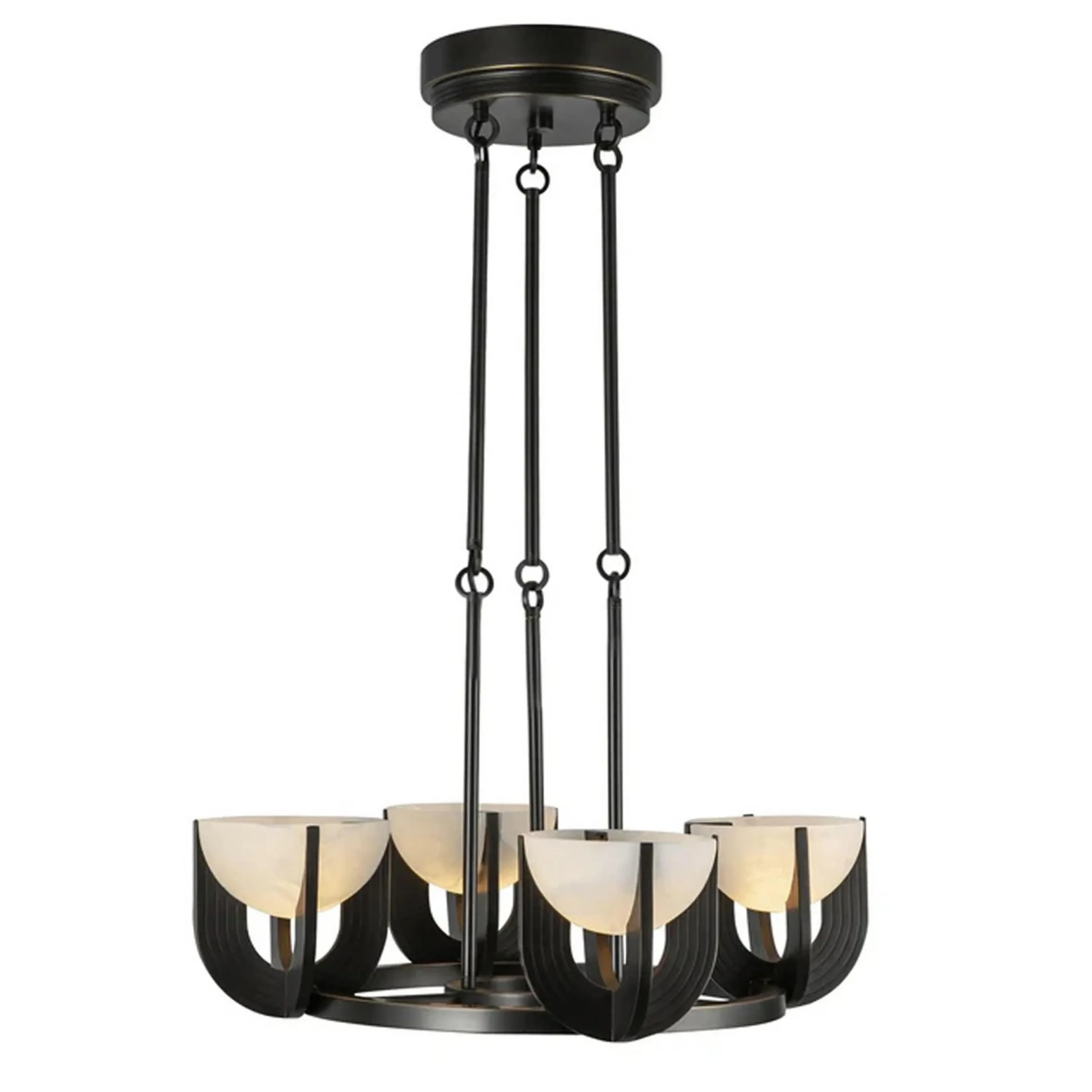 Nete Alabaster LED Chandelier - Small