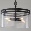 Neysha Convertible Semi-Flush Ceiling Light