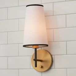 Noah Shaded Bath Sconce