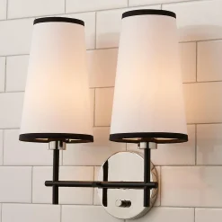 Noah Shaded Vanity Light - 2 Light