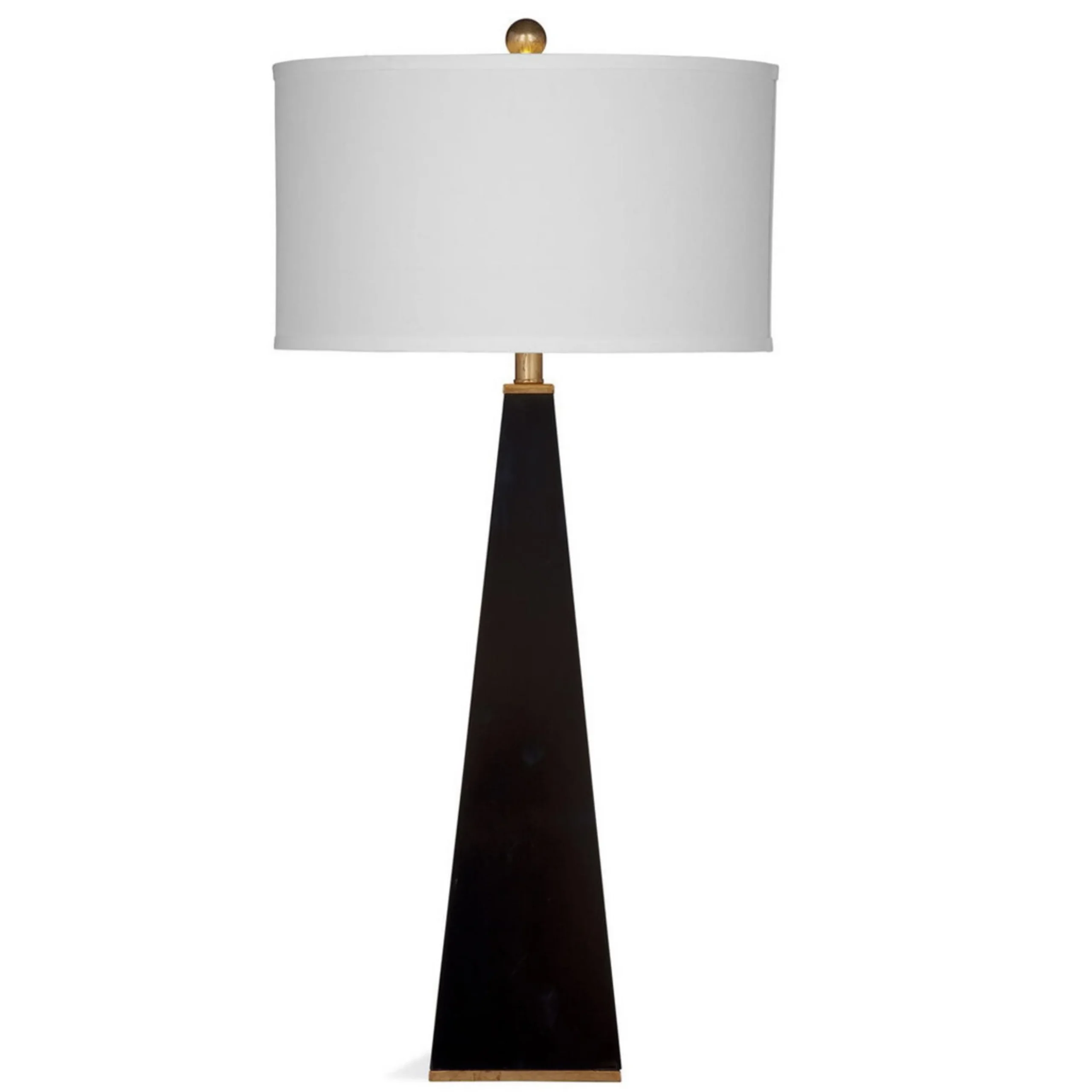 Noir Triangular Table Lamp