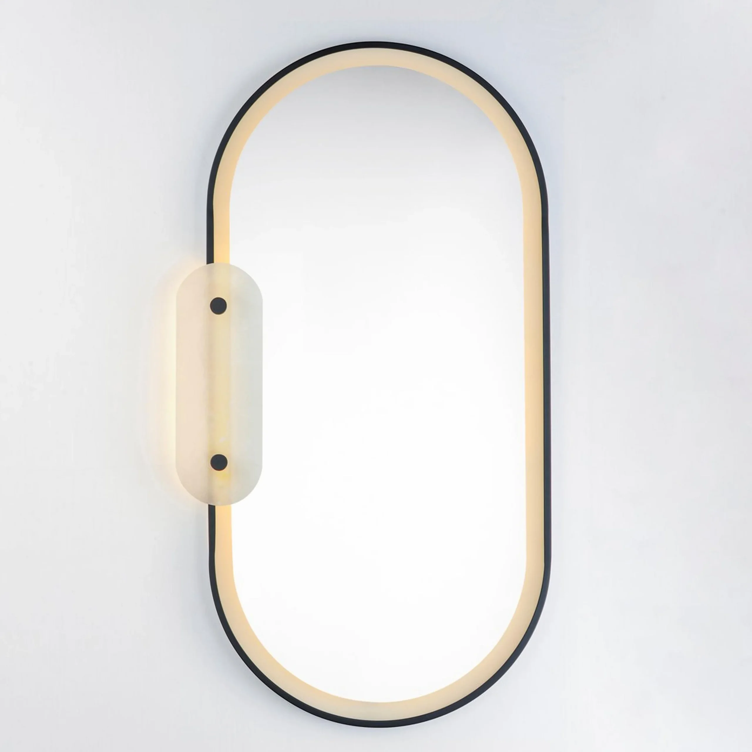 Odette LED Mirror - Alabaster