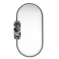 Odette LED Mirror - Composite Stone