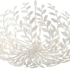 Olive Leaf Blooming Chandelier - 12 Light