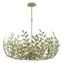 Olive Leaf Blooming Chandelier - 12 Light