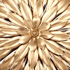 Olive Leaf Convertible Chandelier - 8 Light