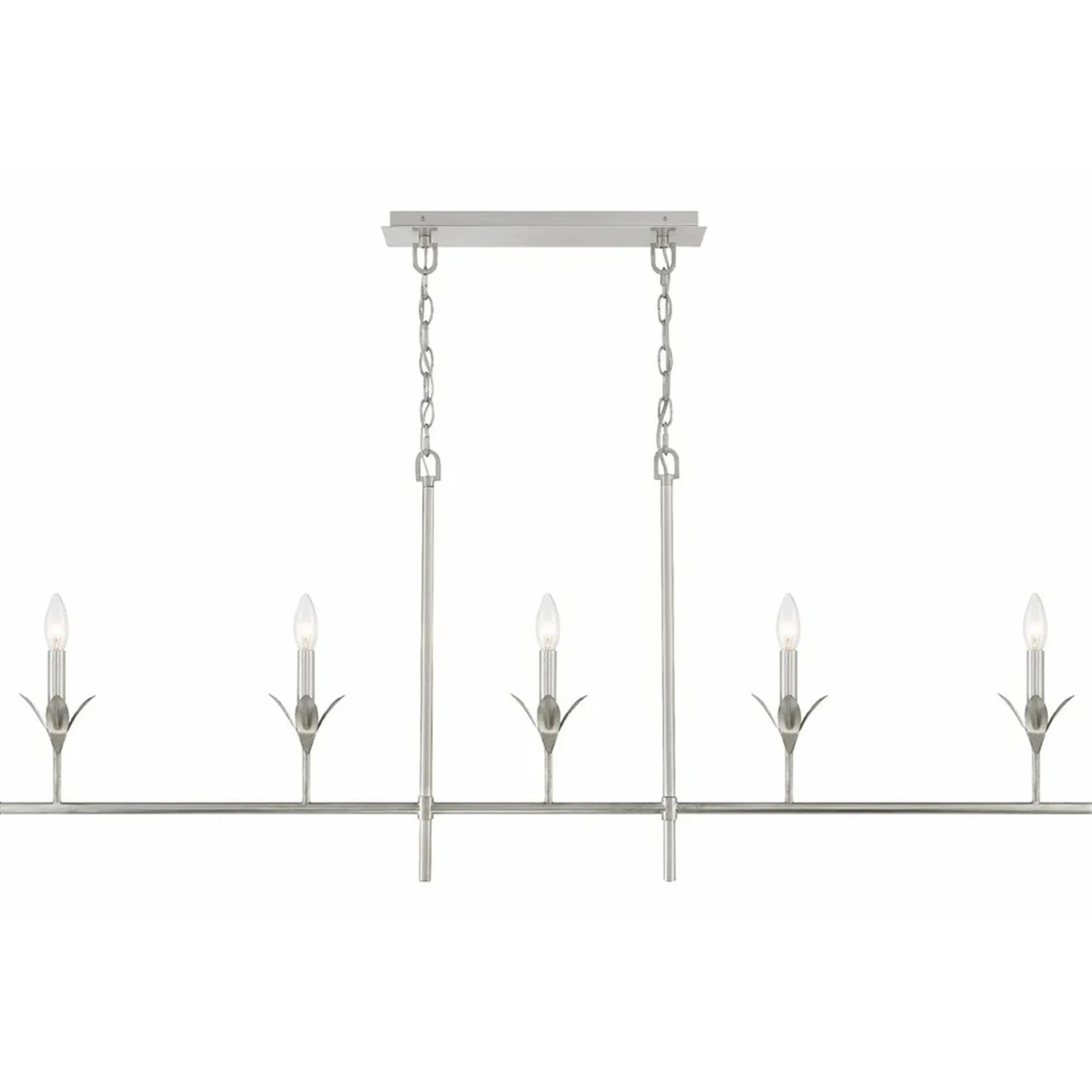 Olive Leaf Island Chandelier