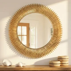Olive Leaf Mirror - 47