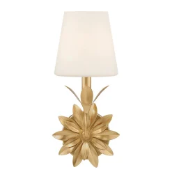 Olive Leaf Petal Sconce