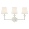 Olive Leaf Petal Vanity Light - 3 Light