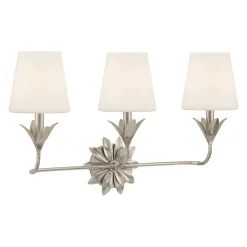 Olive Leaf Petal Vanity Light - 3 Light