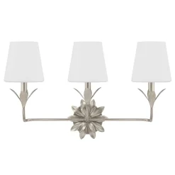 Olive Leaf Petal Vanity Light - 3 Light