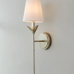 Olive Leaf Stem Sconce - 1 Light