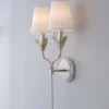 Olive Leaf Stem Sconce - 2 Light