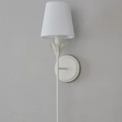 Olive Leaf Stem Sconce - 1 Light