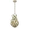 Olive Leaf Vine Lantern - 3 Light