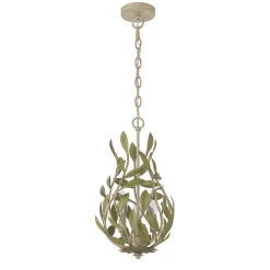 Olive Leaf Vine Lantern - 3 Light