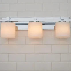 Opal Barrel Vanity Light - 3 Light