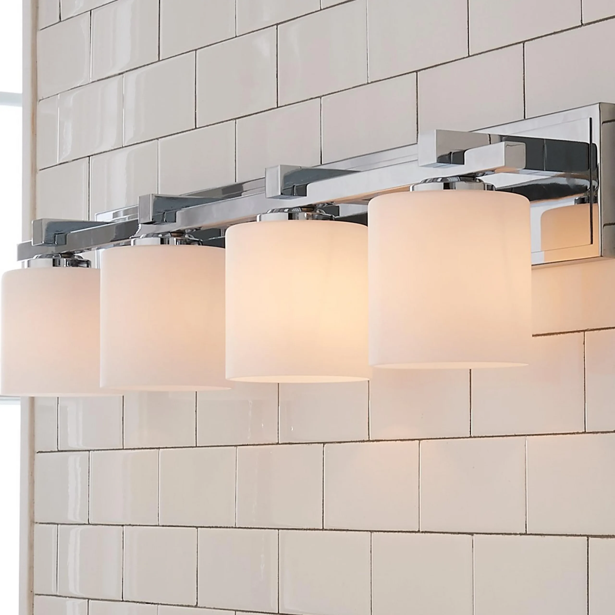 Opal Barrel Vanity Light - 4 Light