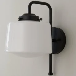 Opal Schoolhouse Sconce