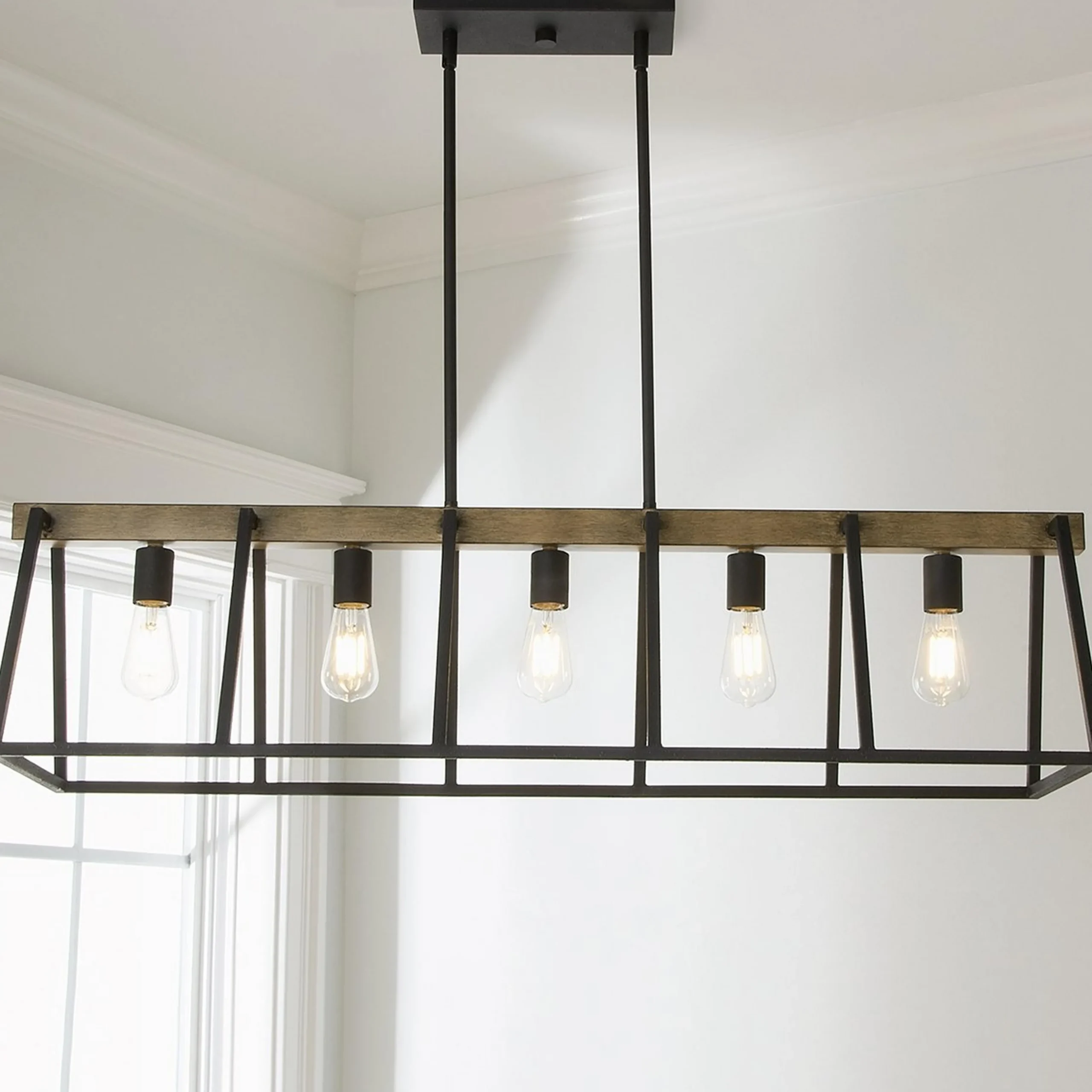 Open Frame Island Chandelier