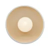 Oracle Ceramic Sconce - Bisque