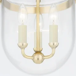 Ortensia Glass Bell Ceiling Light