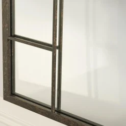 Oversized Arch Window Mirror