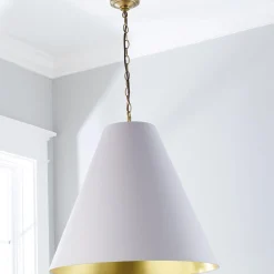 Oversized Cone Paper Shade Pendant
