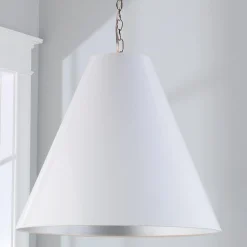 Oversized Cone Paper Shade Pendant
