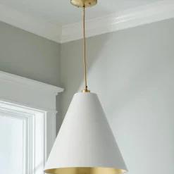 Paper Cone Pendant
