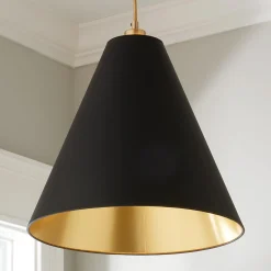 Paper Cone Pendant