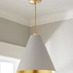 Paper Cone Pendant