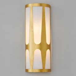 Patterned Abelia Sconce