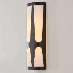 Patterned Abelia Sconce