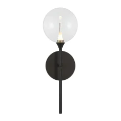 Pavane LED Bath Sconce - Clear